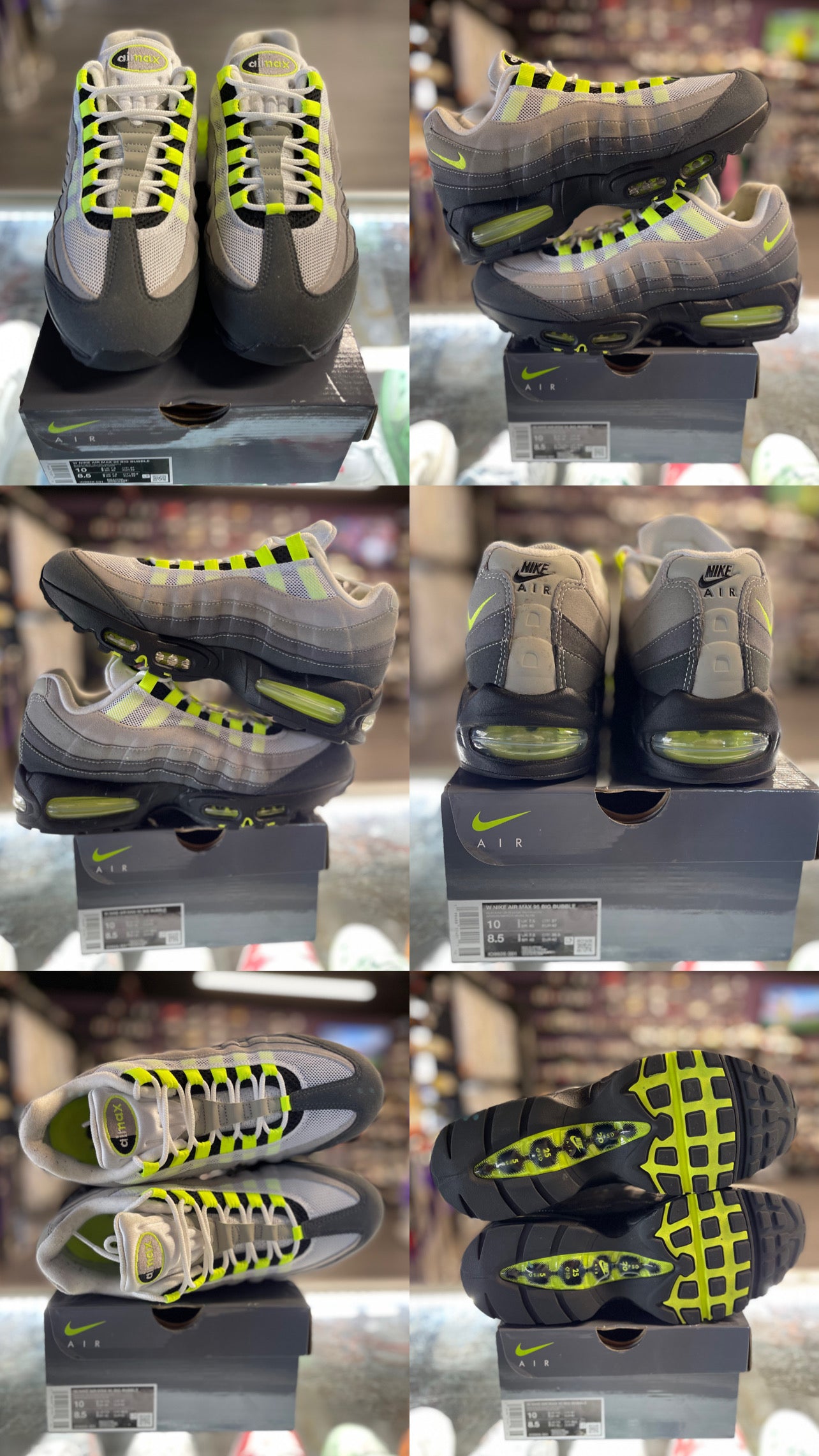 2026 Nike Air Max 95 "Big Bubble Neon" (W)