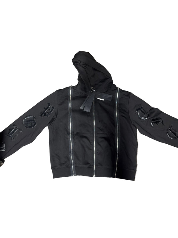Politic Studios Multi Zip Jacket "Black"