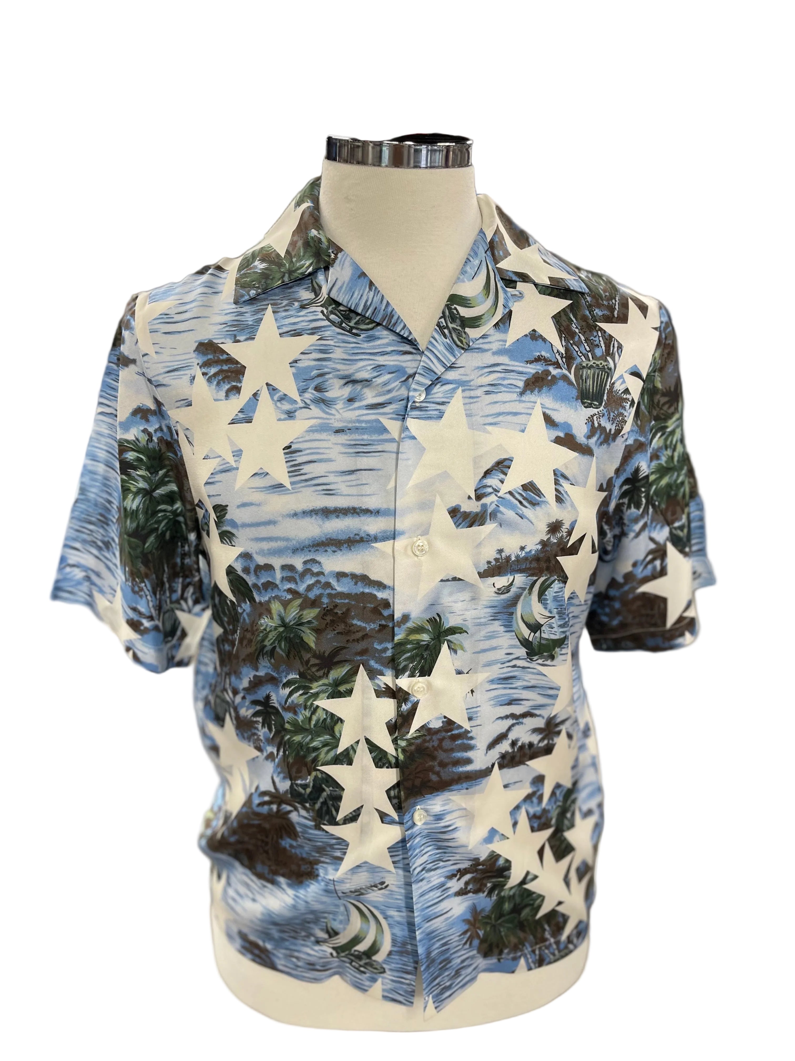 Amiri Button Up "Stars"