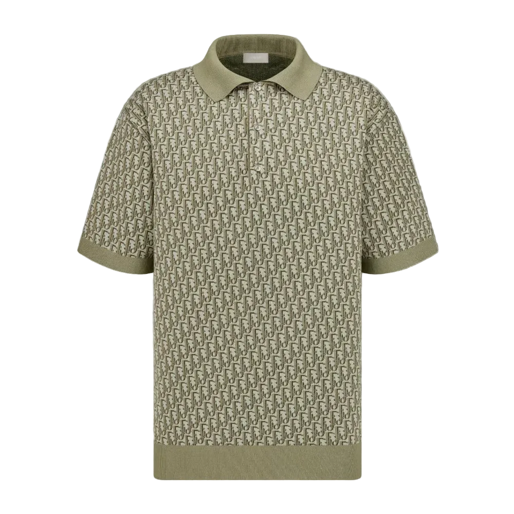 Dior Monogram Oblique Polo "Green"
