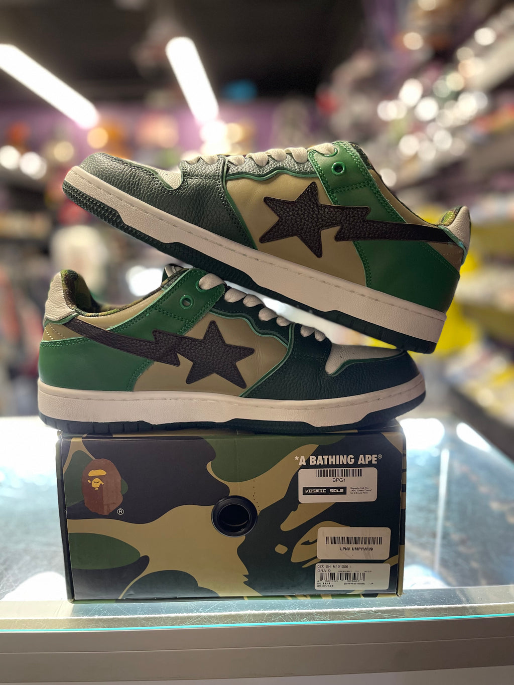 A Bathing Ape Sk8 "Green/Brown"