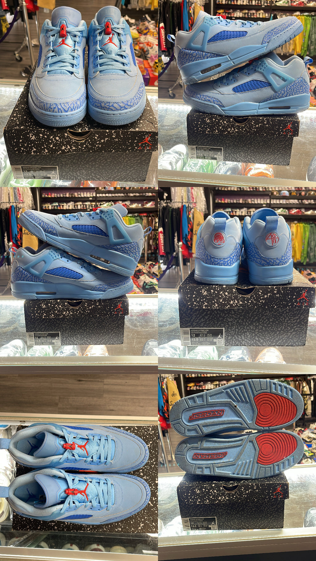 2024 Air Jordan Spizike Low "Houston Oilers"