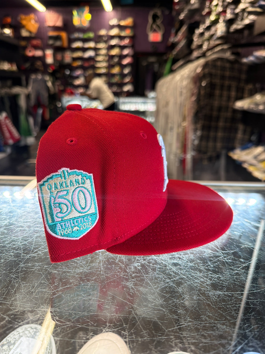 New Era 59Fifty Fitted hat “Oakland Athletics RED”