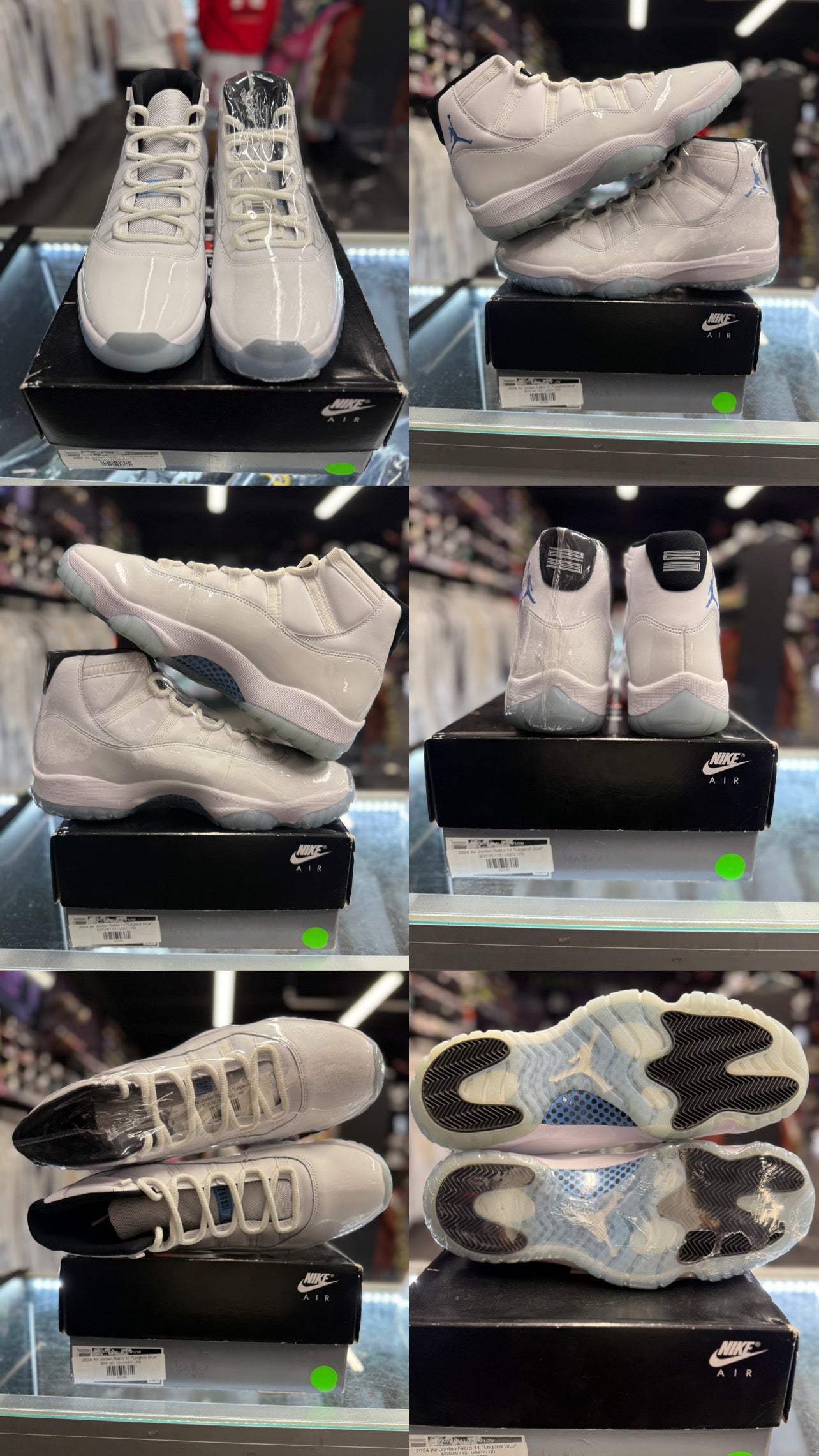 2024 Air Jordan Retro 11 "Legend Blue"