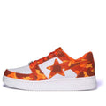 A Bathing Ape Bape Sta Low "Camo Orange"
