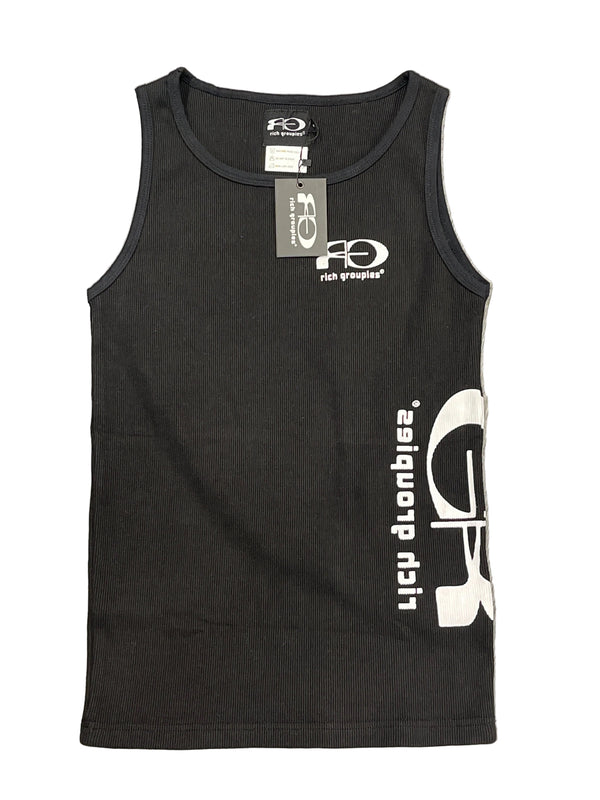 Rich Groupies Muscle Tee "Black"