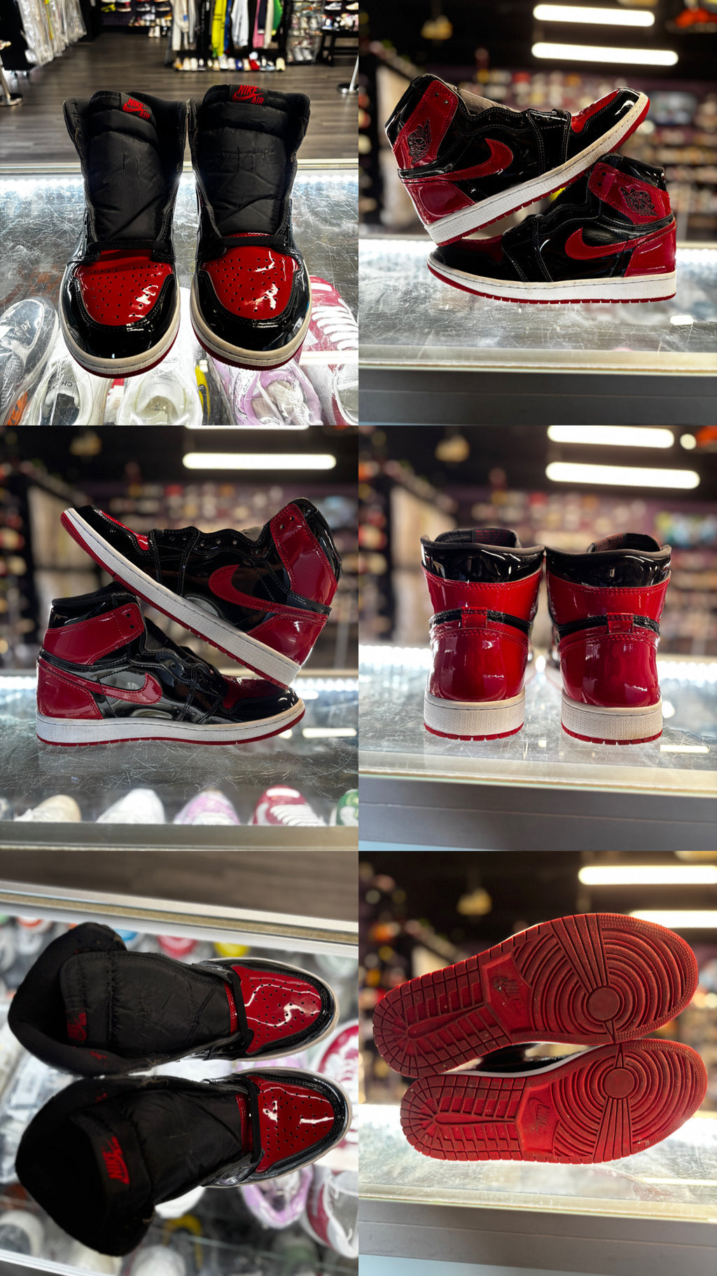2021 Air Jordan Retro 1 High OG "Patent Bred"