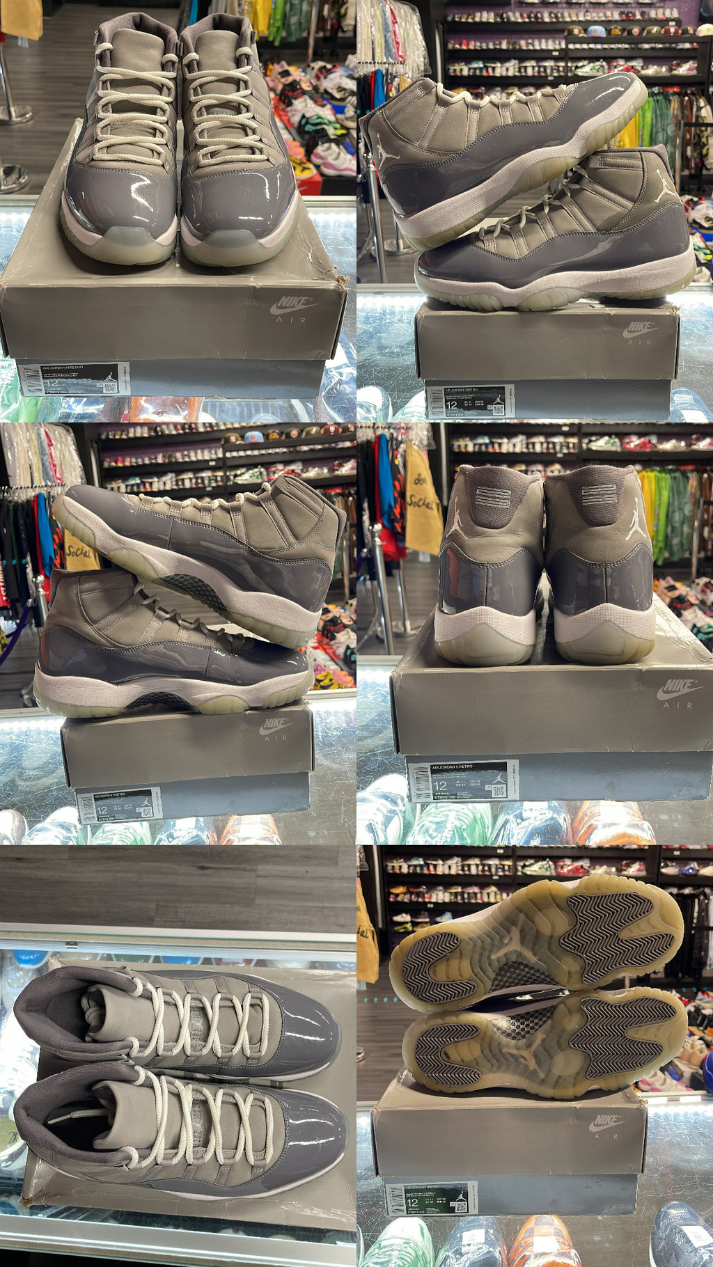 2021 Air Jordan Retro 11 "Cool Grey"