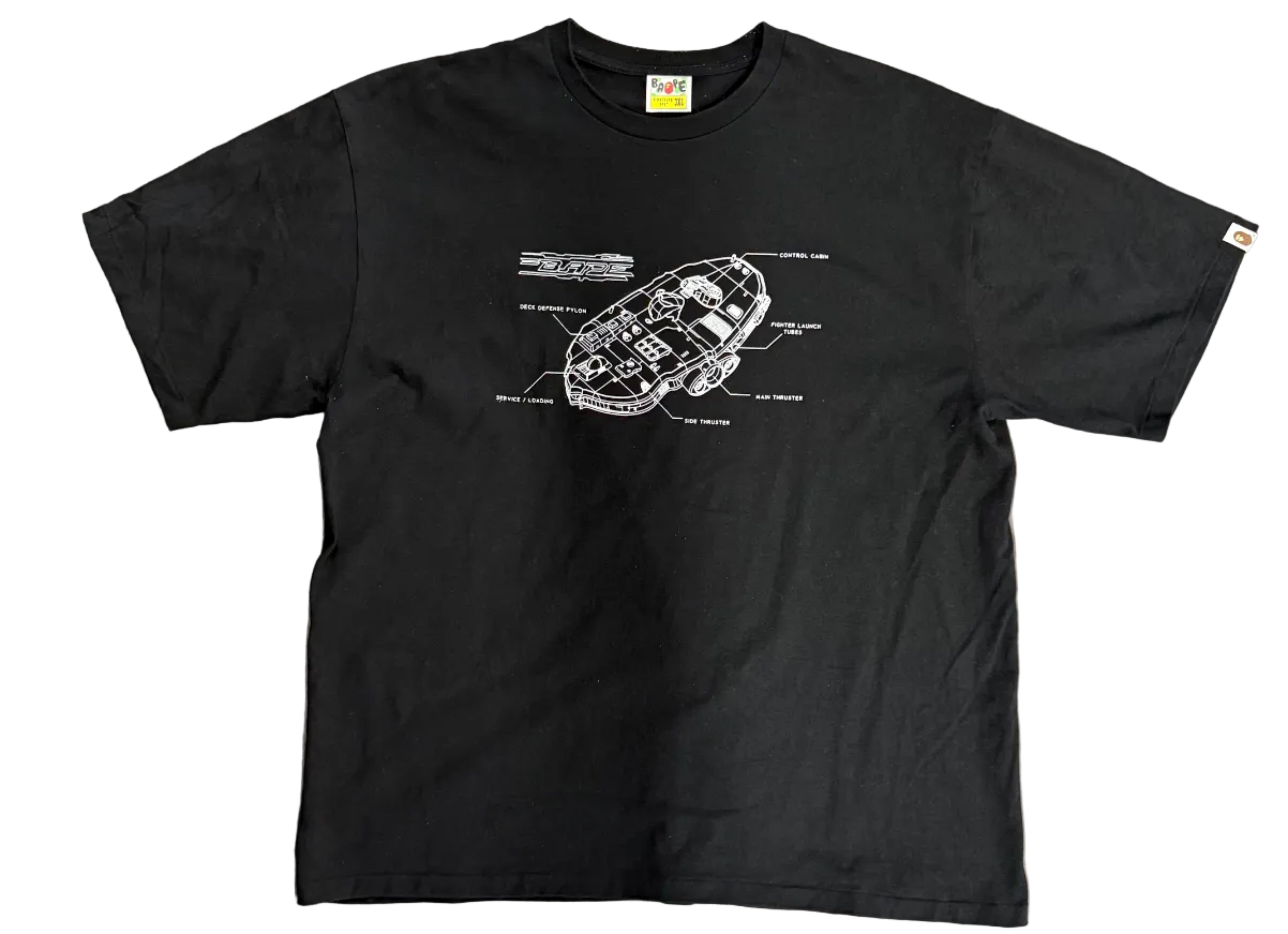 Bape Tee "Ape Spaceship"