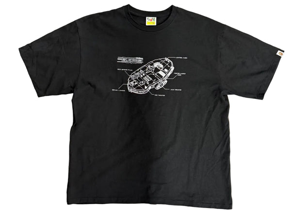 Bape Tee "Ape Spaceship"