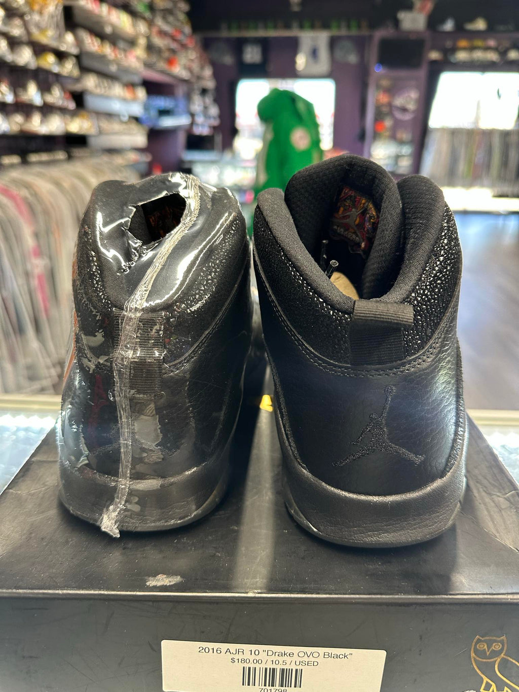 2016 Air Jordan Retro 10 "Drake OVO Black"