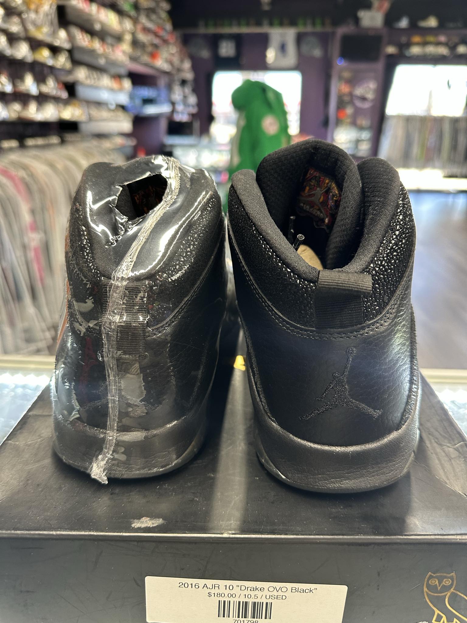 2016 Air Jordan Retro 10 "Drake OVO Black"