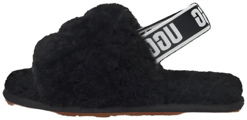 UGG Fluff Yeah Slide "Black" (T)