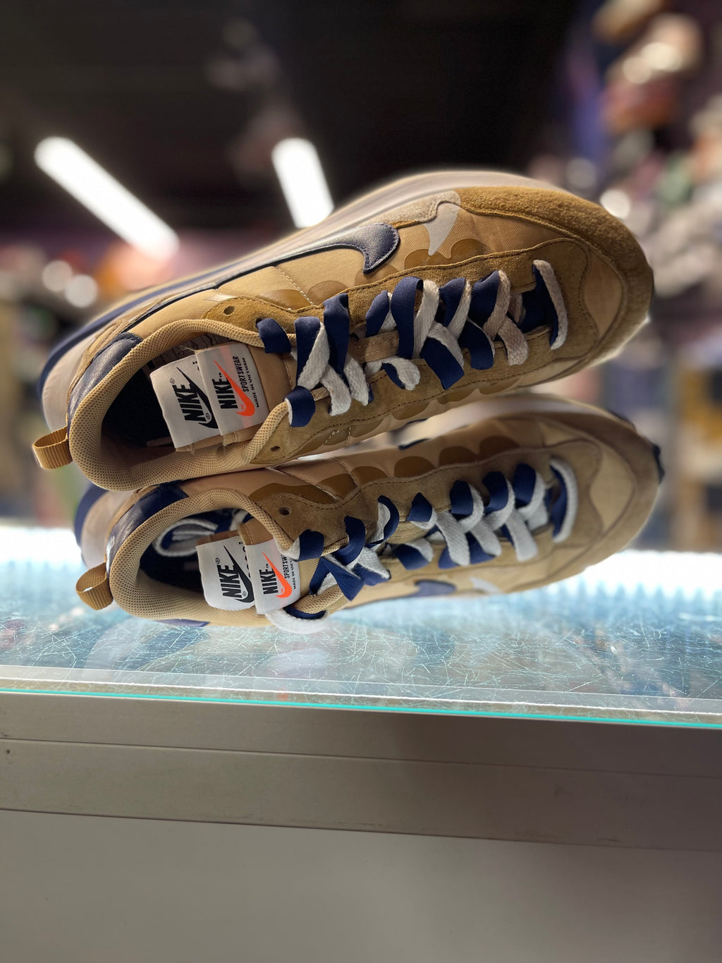 2021 Nike VaporWaffle "Sacai Sesame Blue Void"