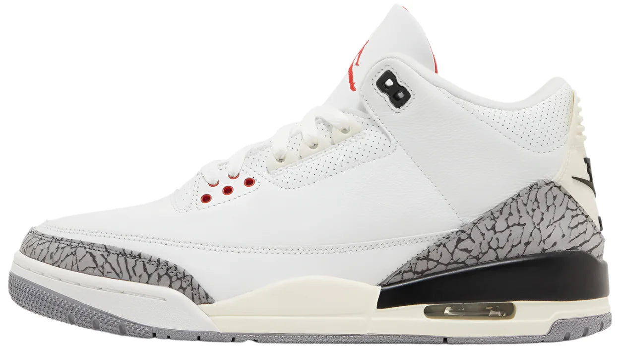 2023 Air Jordan Retro 3 "White Cement Reimagined"
