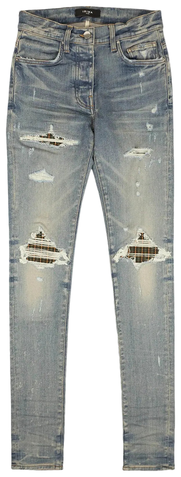 AMIRI DENIM MX1 PLAID