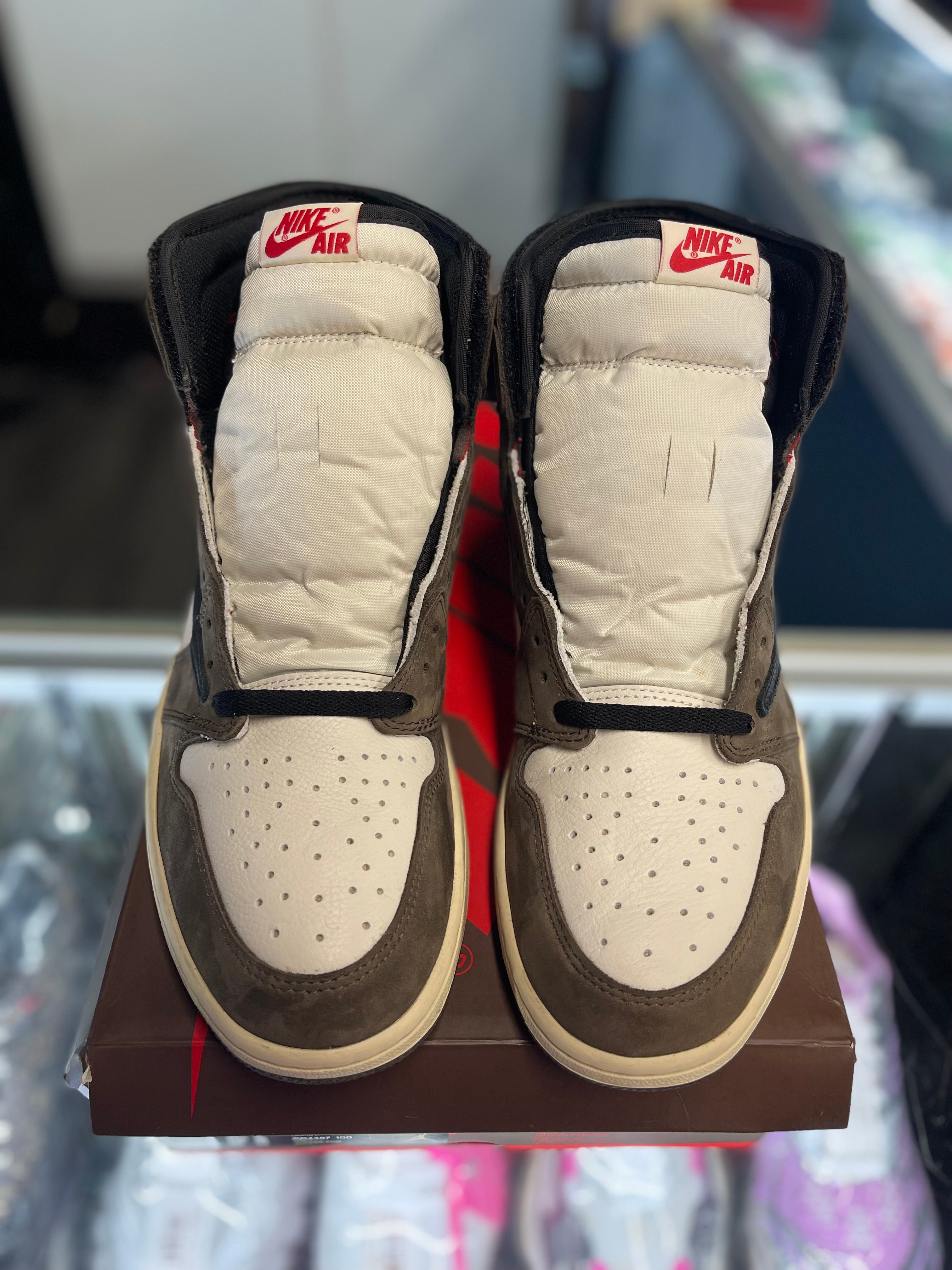 2019 Air Jordan Retro 1 High OG SP "Travis Scott Mocha"