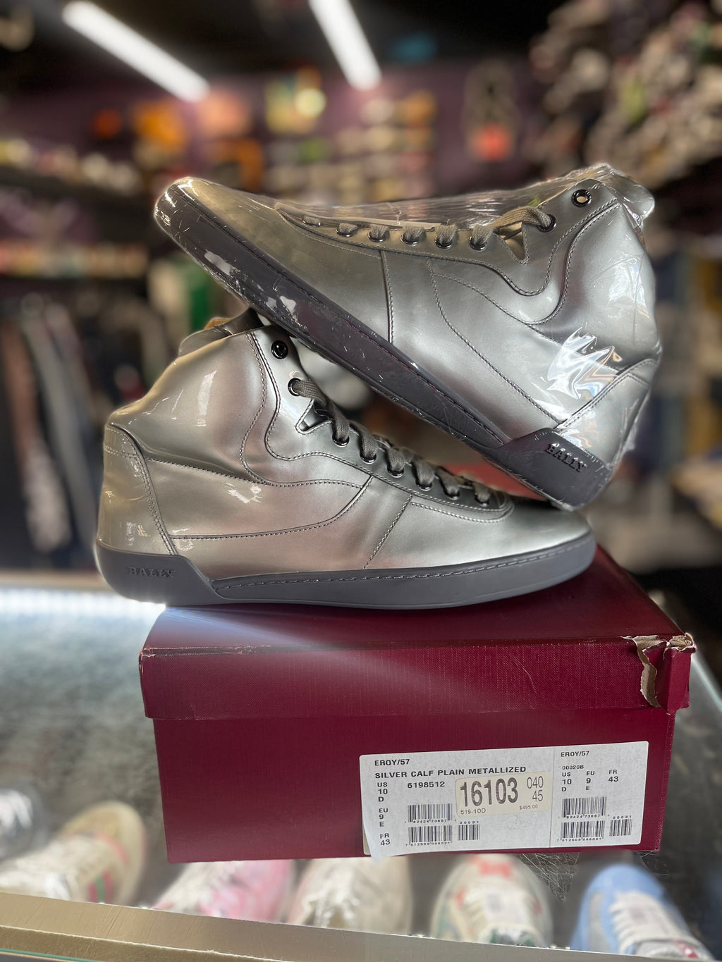 Bally Eroy "Silver/Embossed"