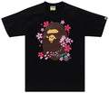 Bape Sakura Ape Head Tee "Black"
