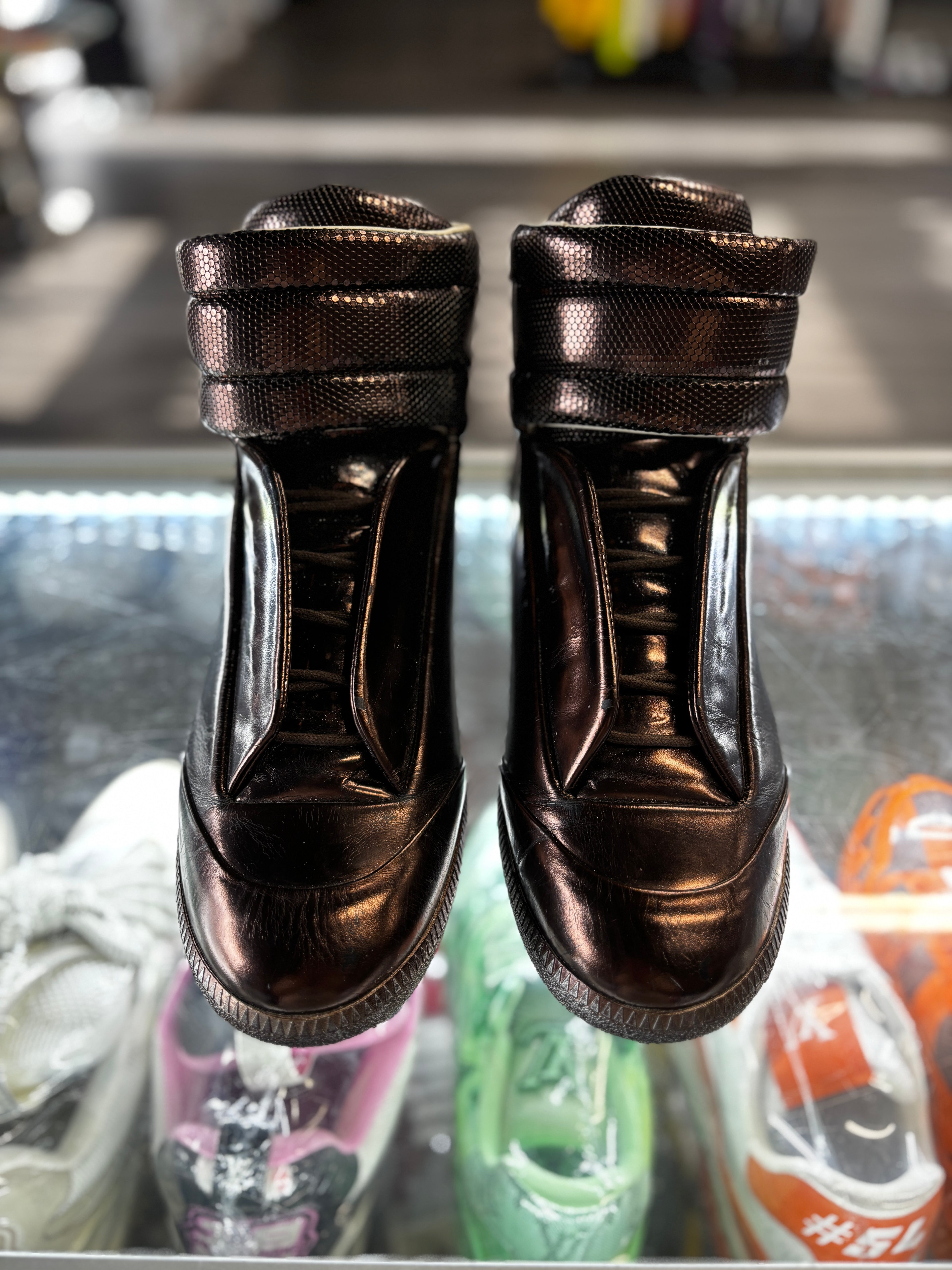 Masion Margiela Future High Top "Metallic Bronze"