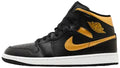 2024 Air Jordan 1 Mid "Black Metallic Gold "