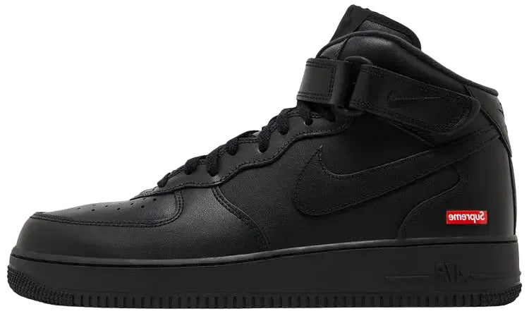 2024 Nike Air Force 1 Mid Supreme "Black"