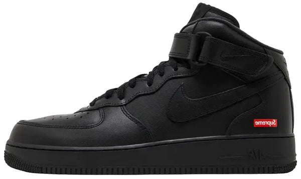 2024 Nike Air Force 1 Mid Supreme "Black"