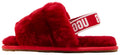 UGG Fluff Yeah Slide "Red" (TD)