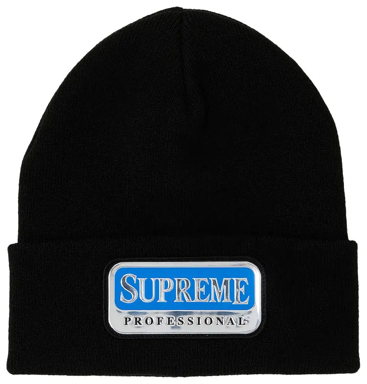 Supreme Professional Beanie "Black"