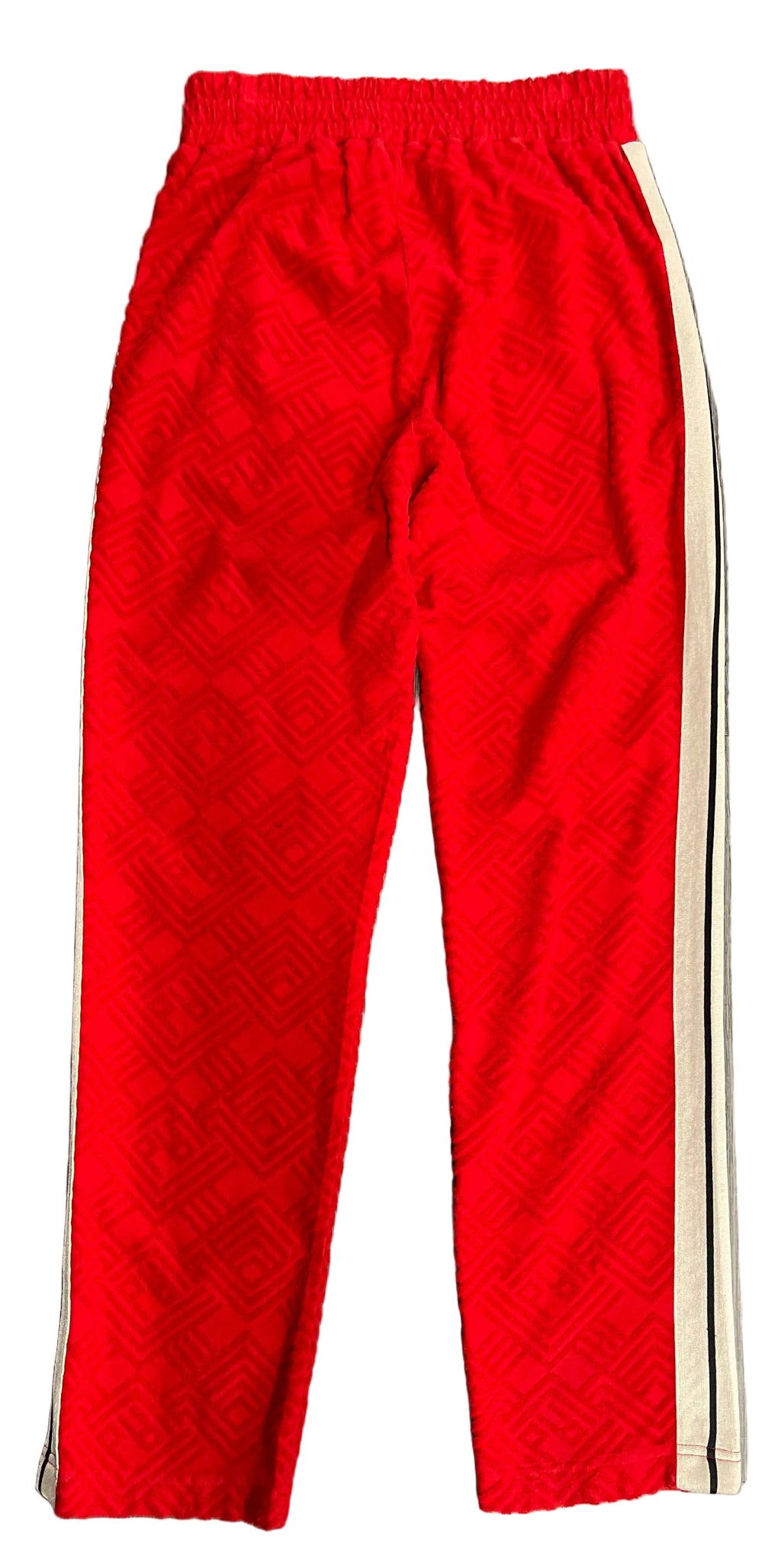 Palm Angels Terry Logo Track Pants "Red" (W)