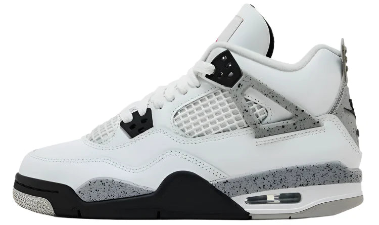 2025 Air Jordan Retro 4 "White Cement" (GS)