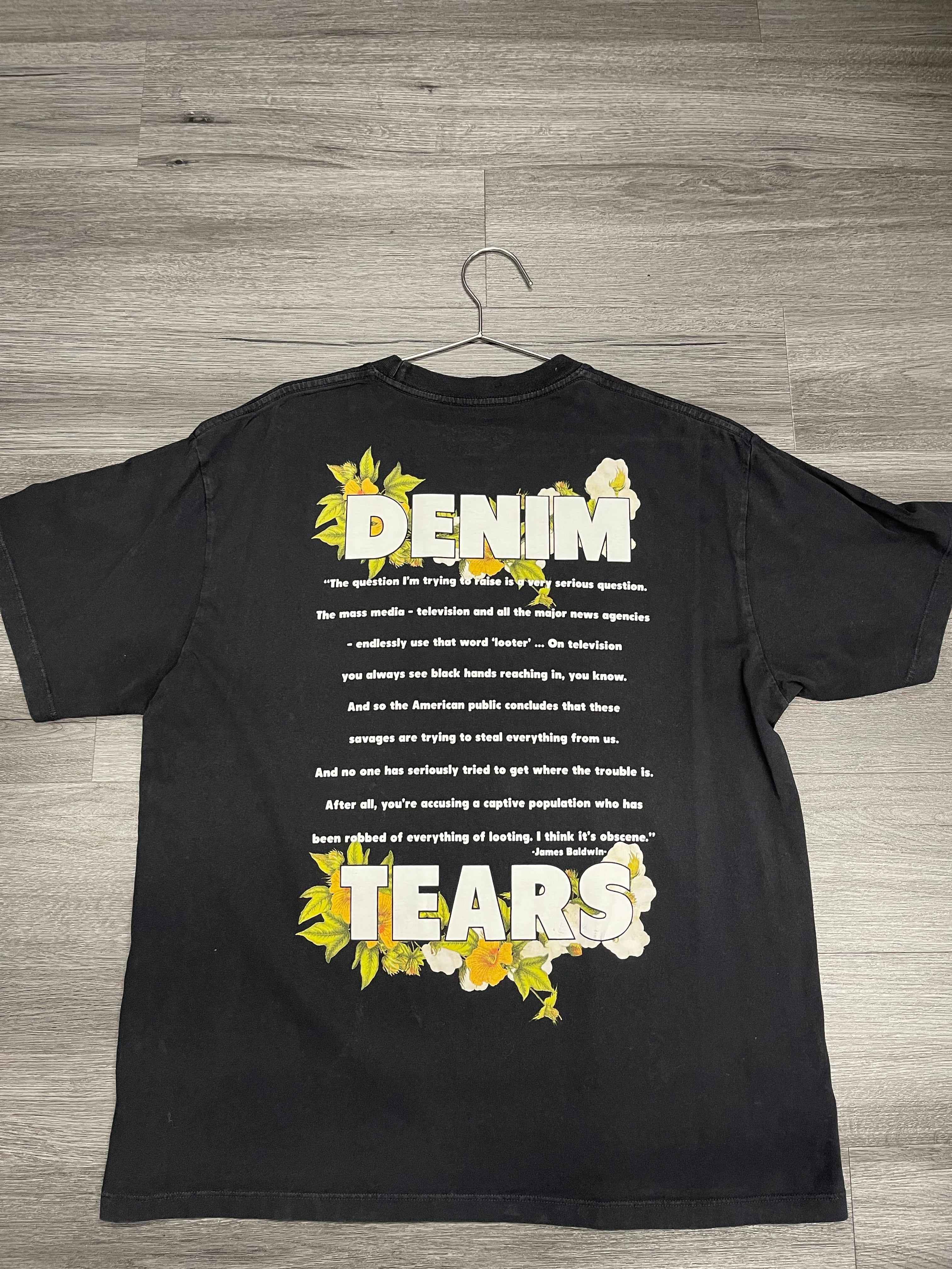 Denim Tears Tee "Black"