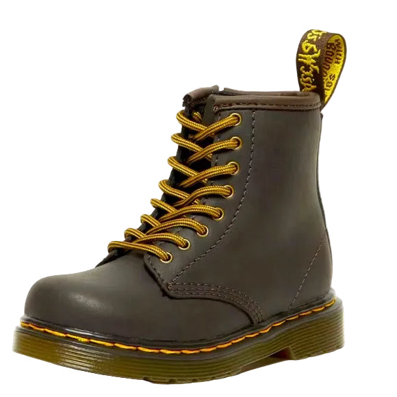 Dr. Marteen Leather Boots “Brown”