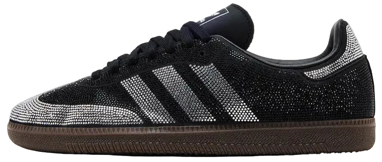 Adidas Samba OG "Rhinestone Black Silver" (W)