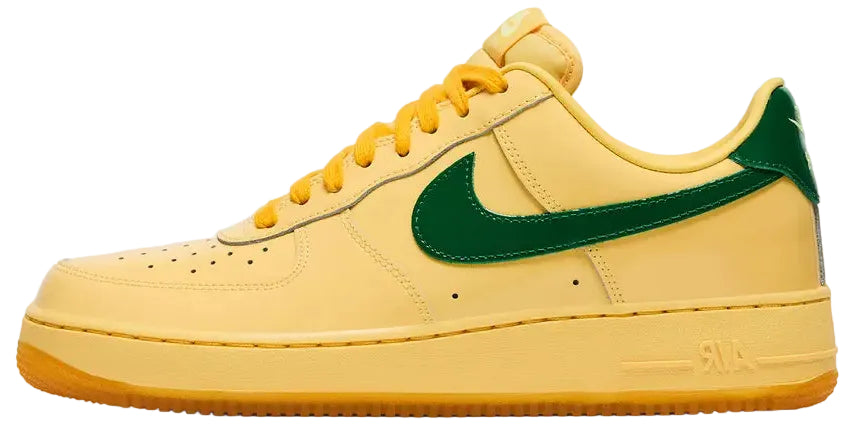 2026 Nike Air Force 1 Low "Patent Leather Topaz Gold Pine Green"