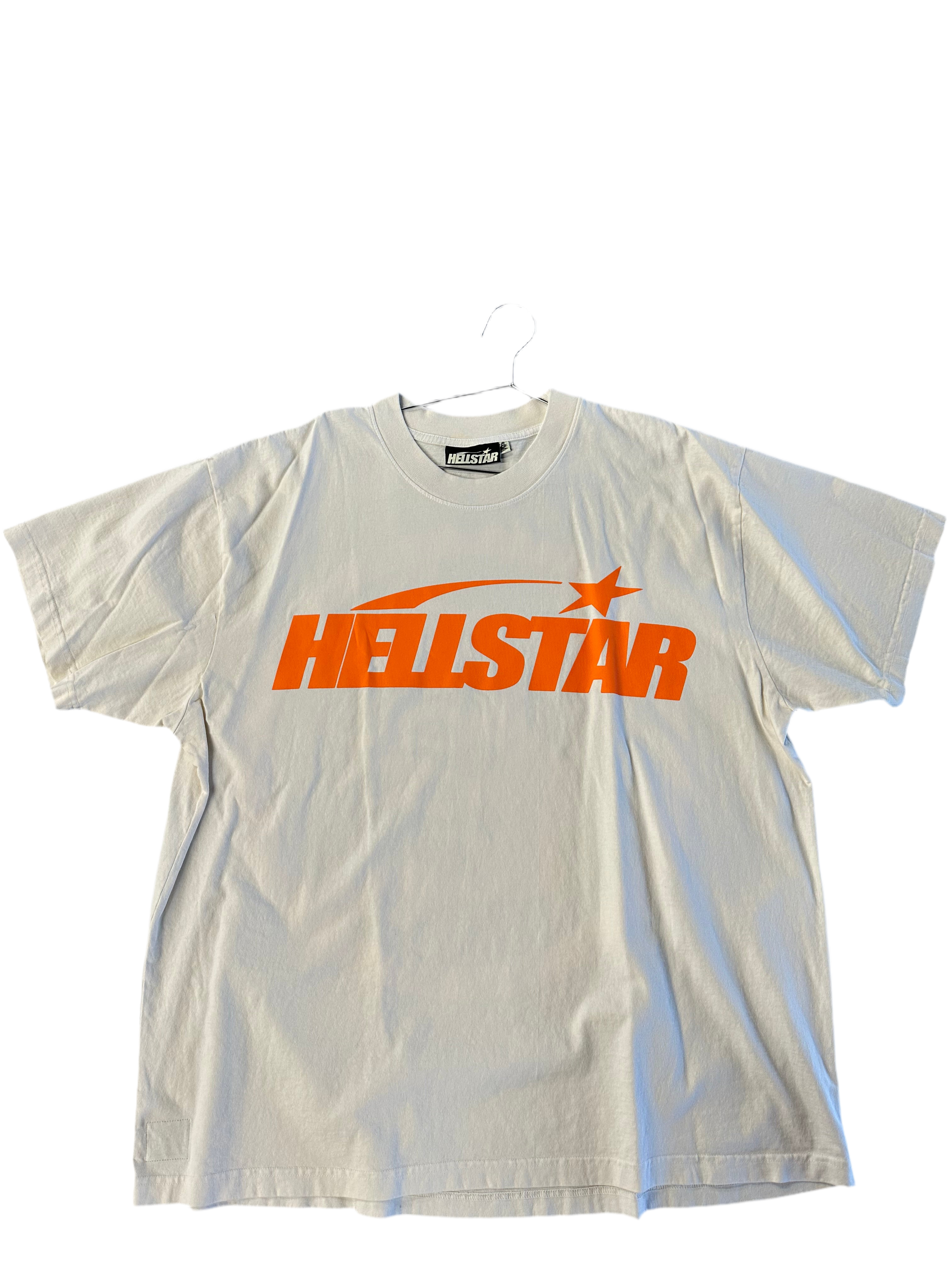 Hellstar Tee “Cream/Orange”