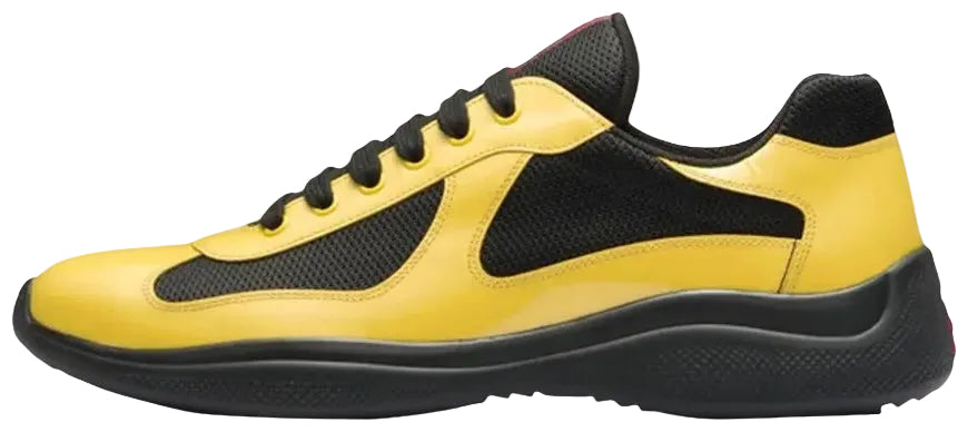 Prada Americas Cup Low Patent “Black/Yellow”