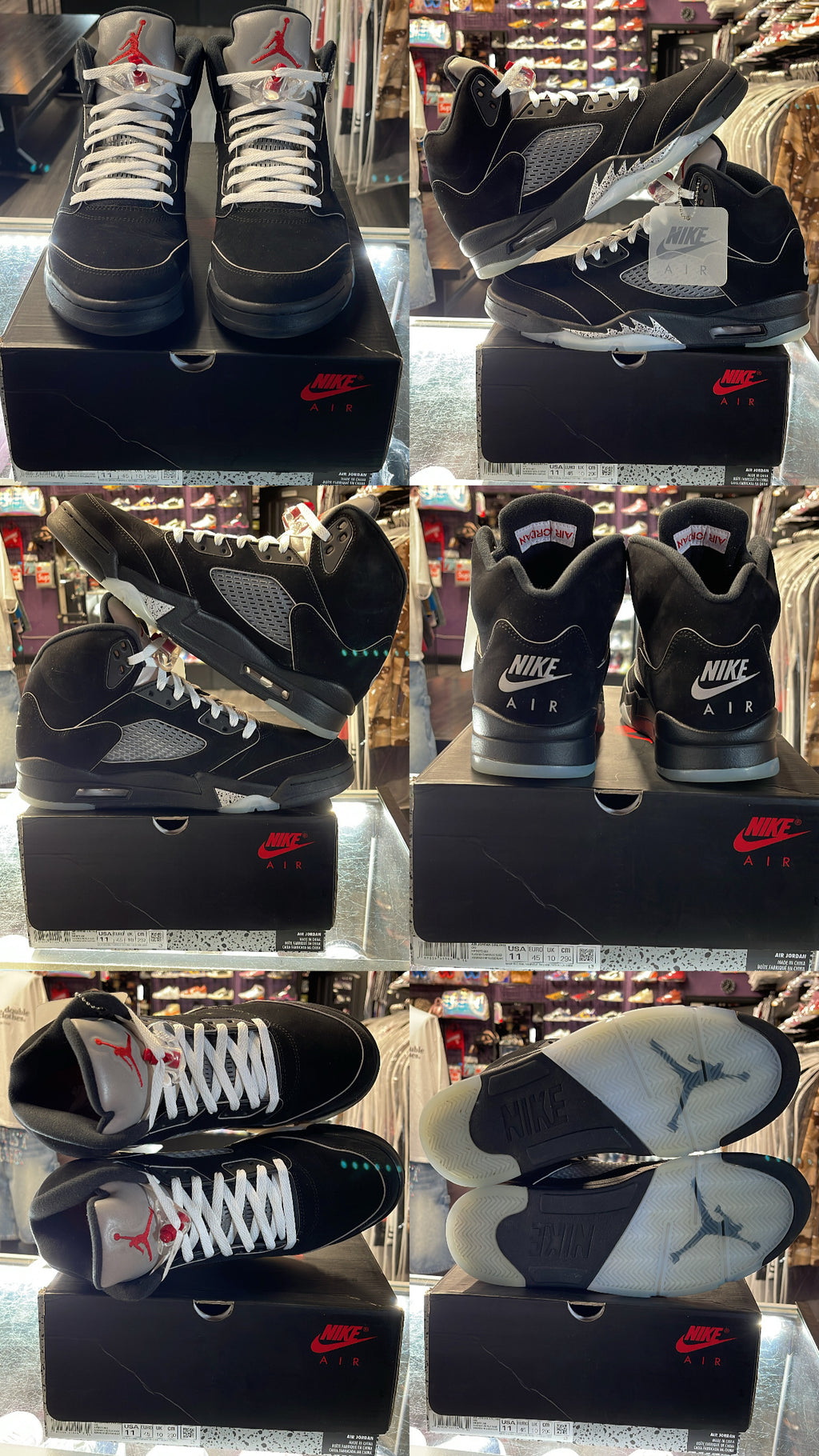 2025 Air Jordan Retro 5 "Black Metallic Reimagined"
