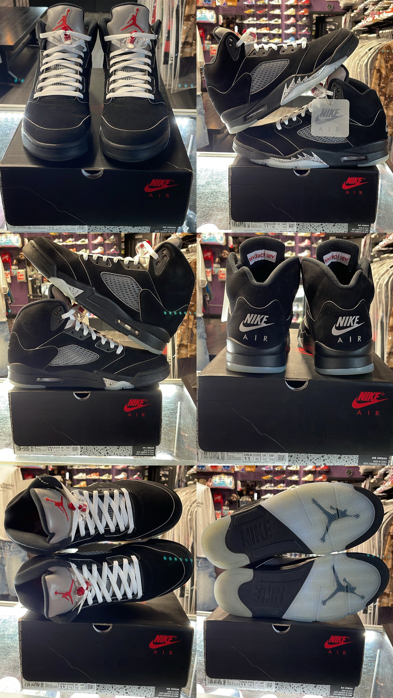 2025 Air Jordan Retro 5 "Black Metallic Reimagined"