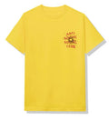 Anti Social Club Tee "Yellow/Red"