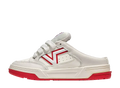 Vans Upland Mule "White/Red"