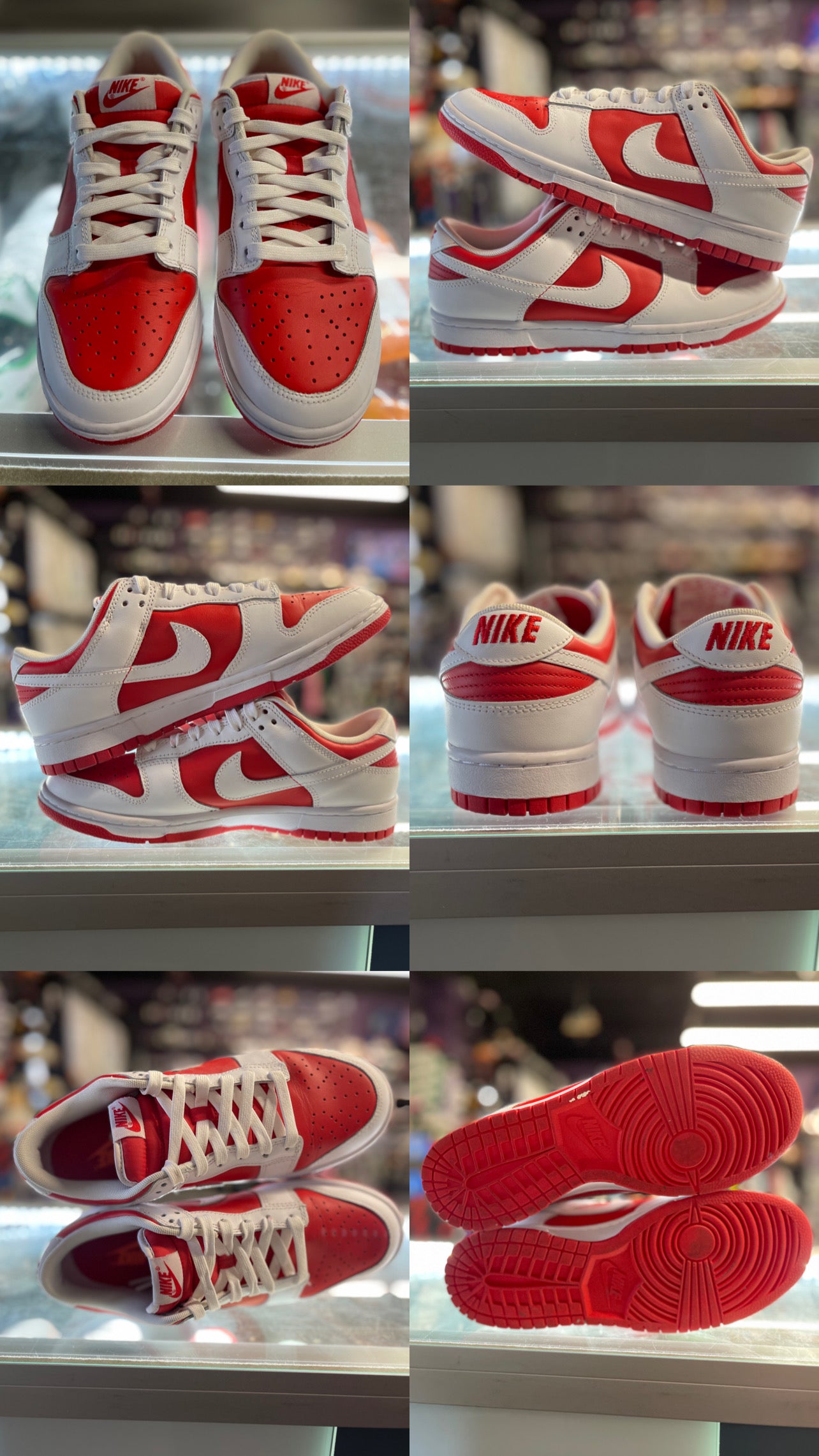 2021 Nike Dunk Low "Championship Red"