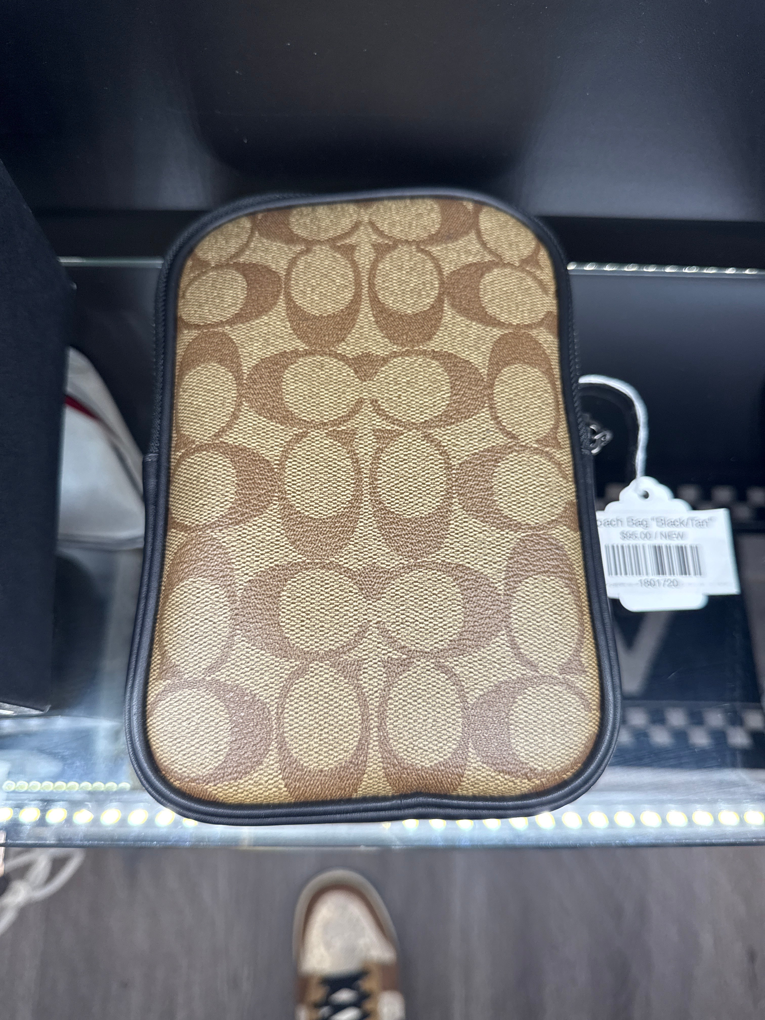 Coach Bag "Black/Tan"