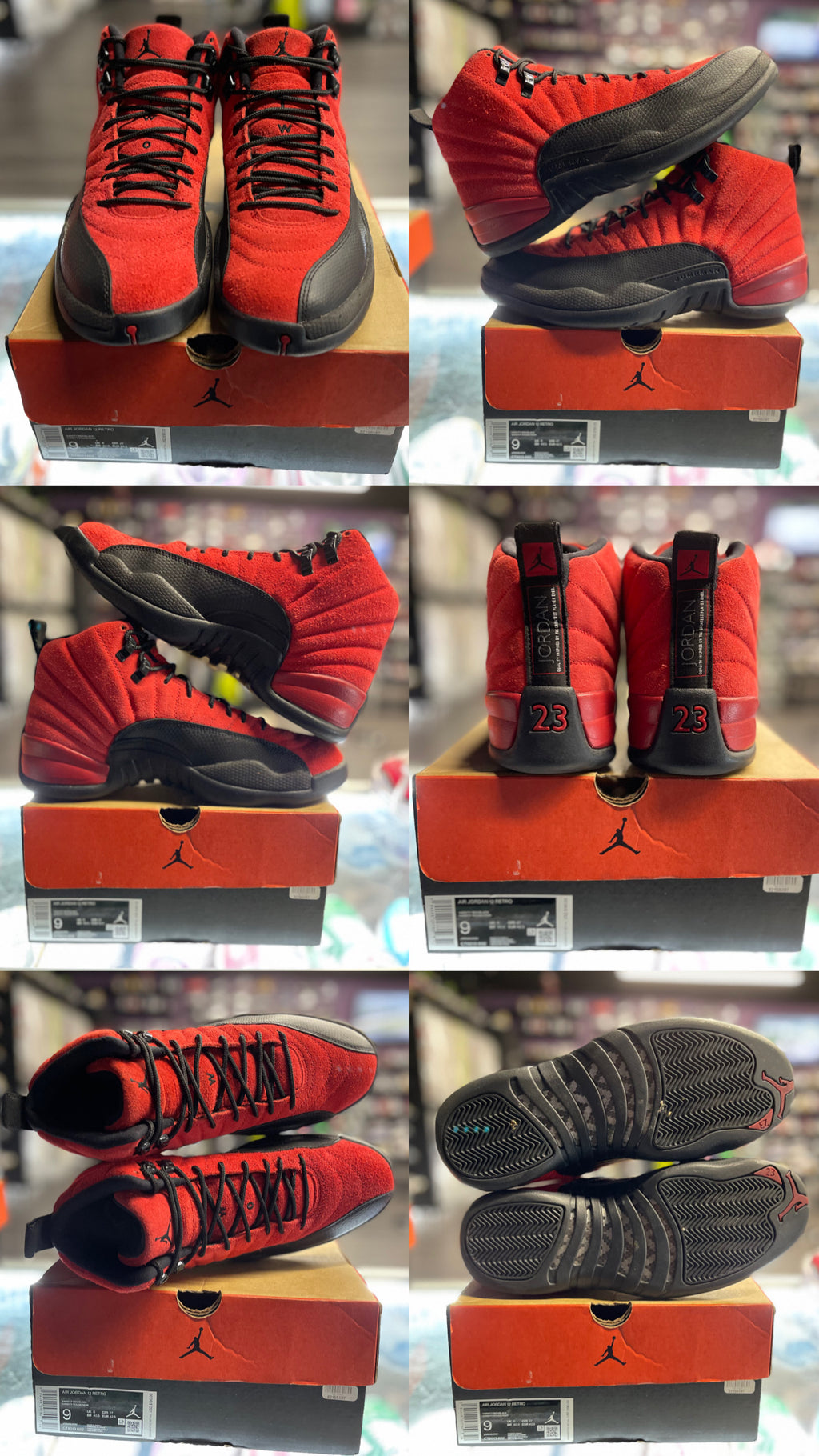 2020 Air Jordan Retro 12 "Reverse Flu Game"