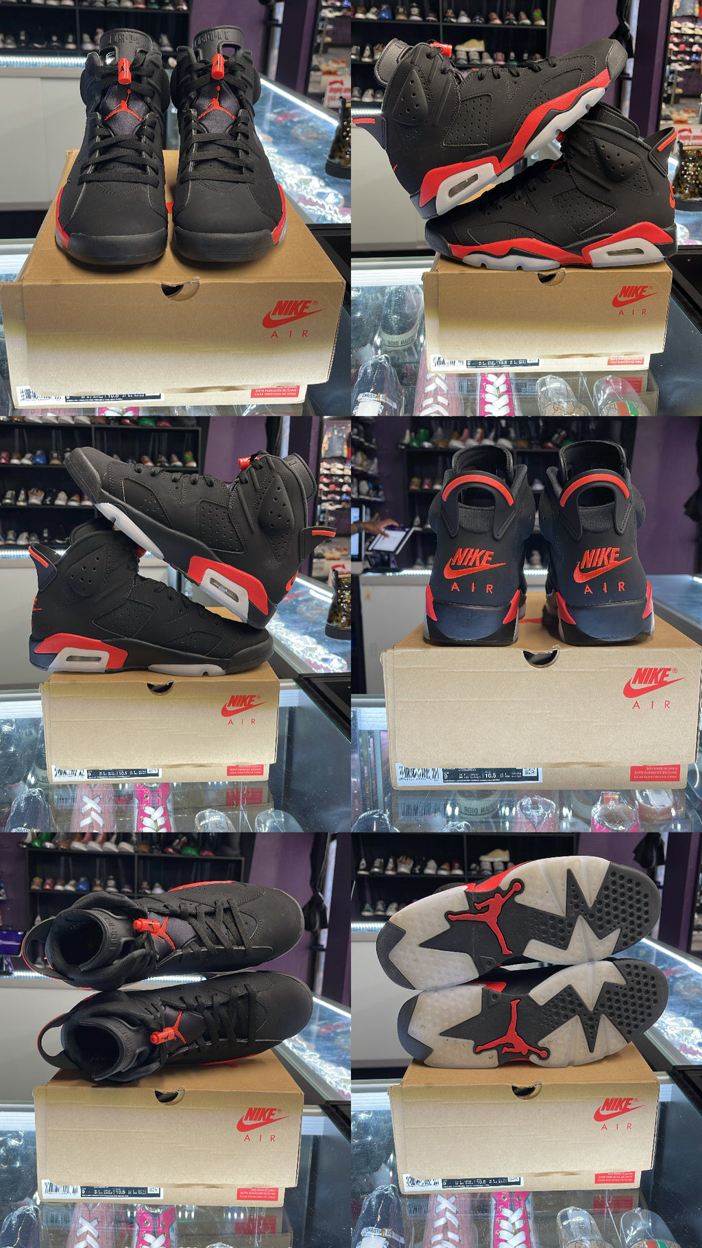2026 Air Jordan Retro 6 "Infrared Salesman"
