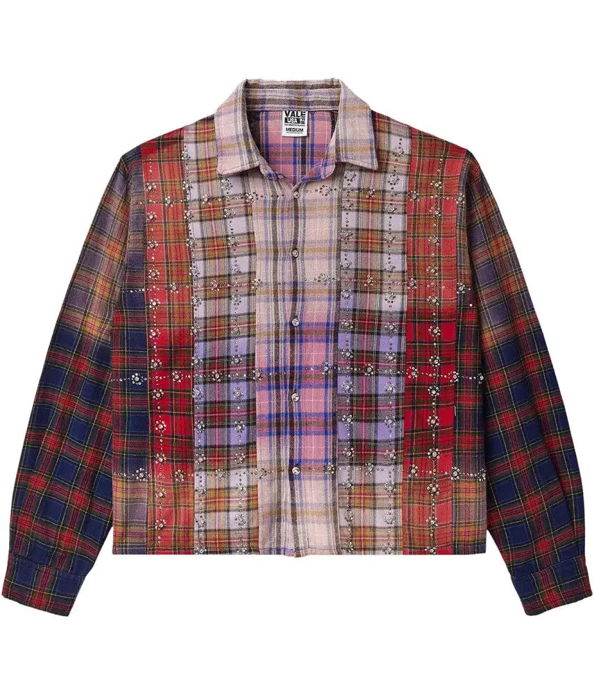 Vale Forever Summer Jam Flannel "Red / Patchwork"