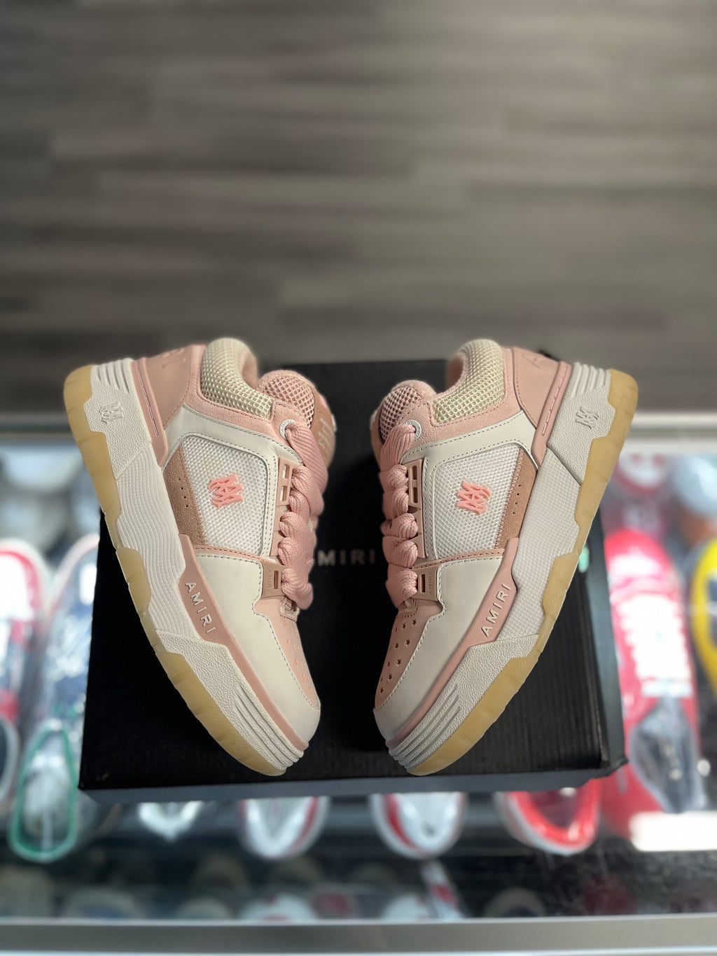 Amiri MA-1 "White/Pink"