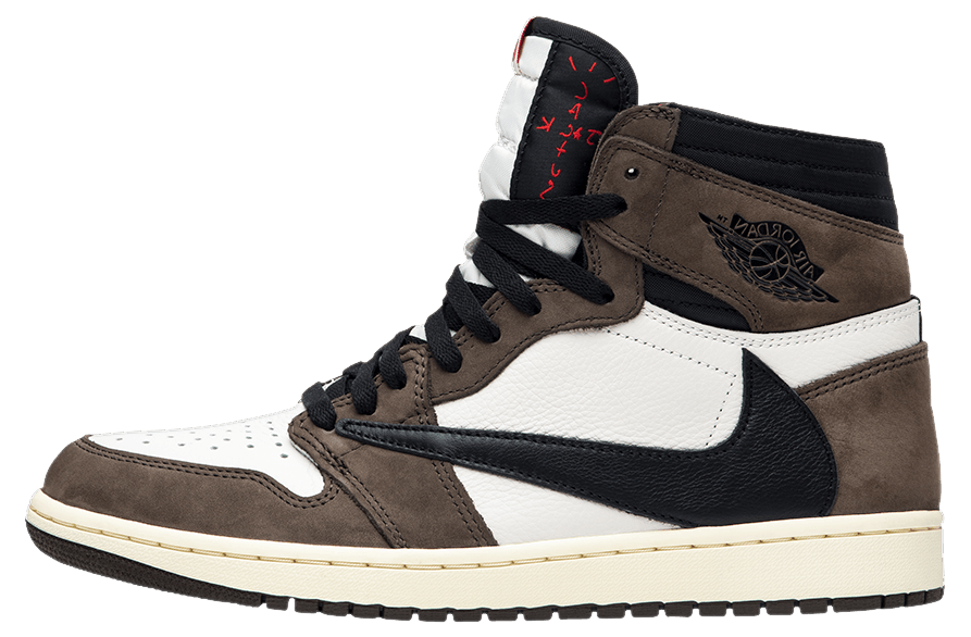 2019 Air Jordan Retro 1 High OG SP "Travis Scott Mocha"