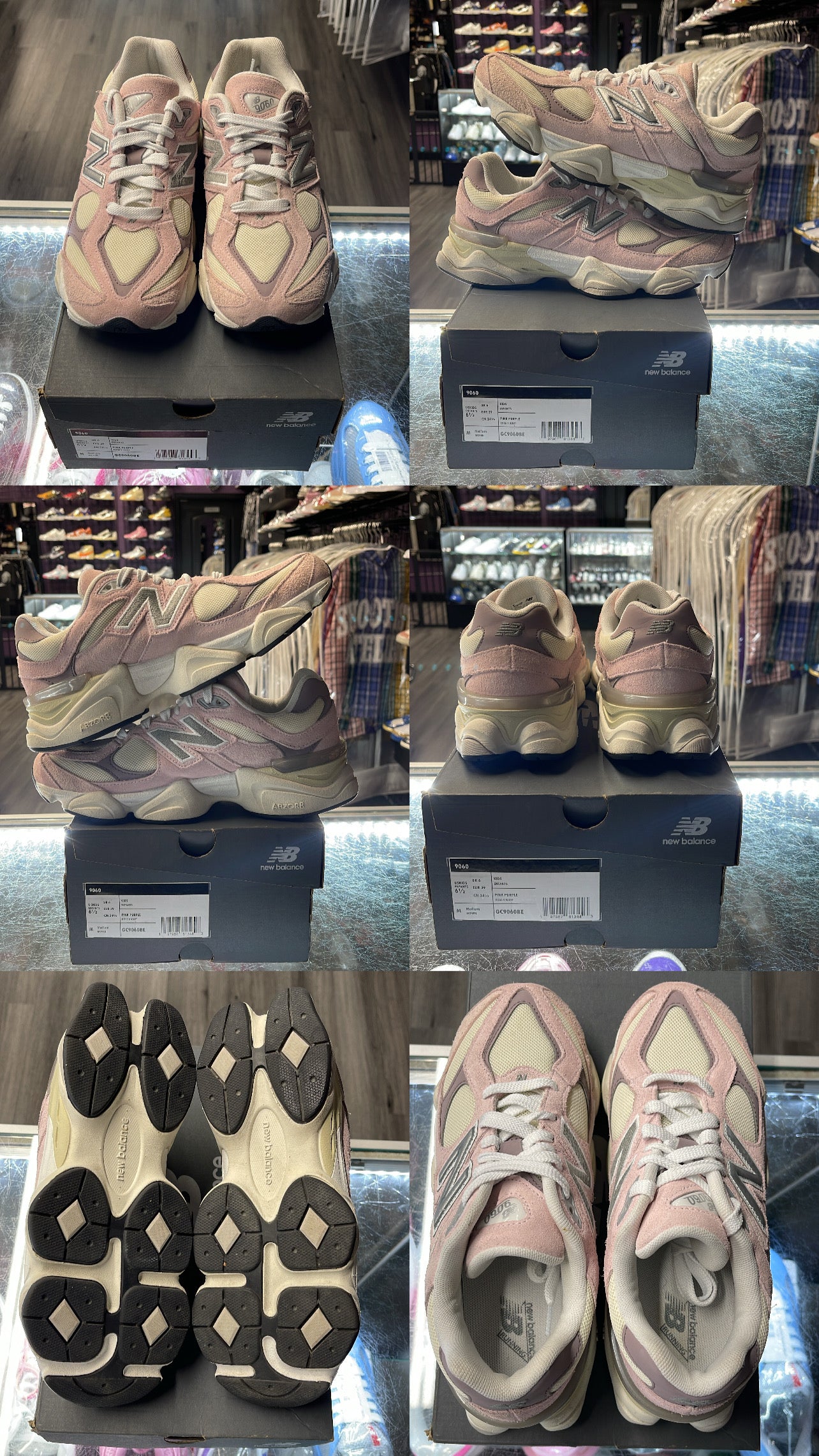 2024 New Balance 9060 "Rose Sugar Ice Wine" (K)