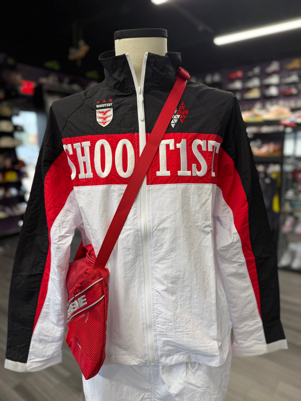 Shoot1st Track Suit "White"